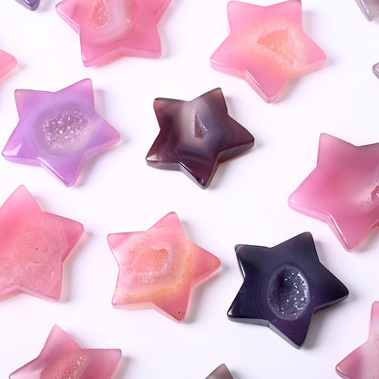 Agate Geode Star for Gifts