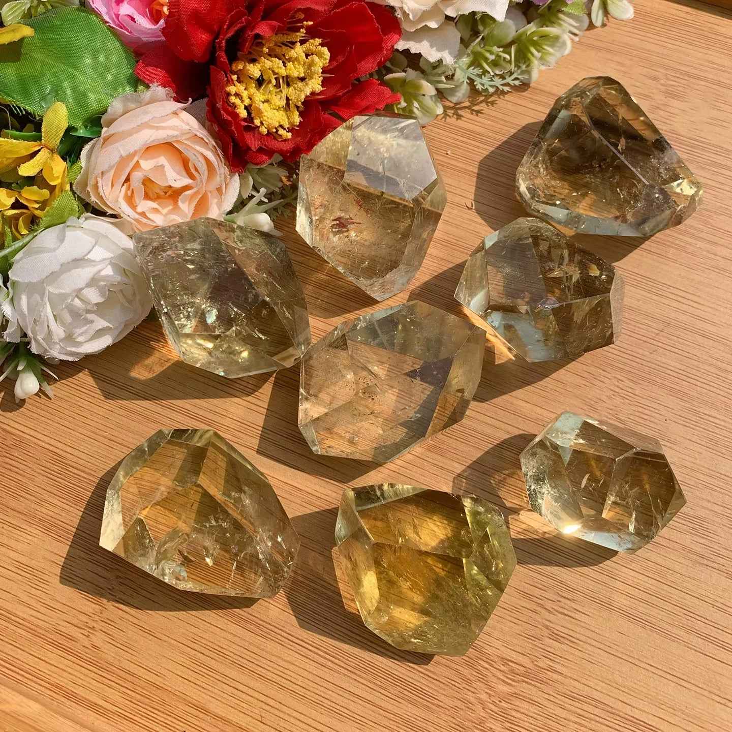 30-200g Citrine  Freeform|CrystalHola Wholesale