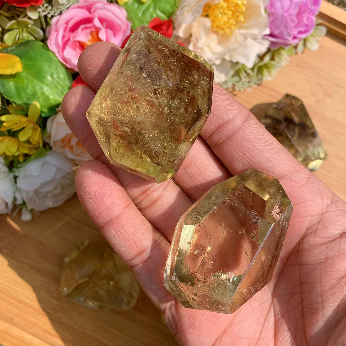 30-200g Citrine  Freeform|CrystalHola Wholesale