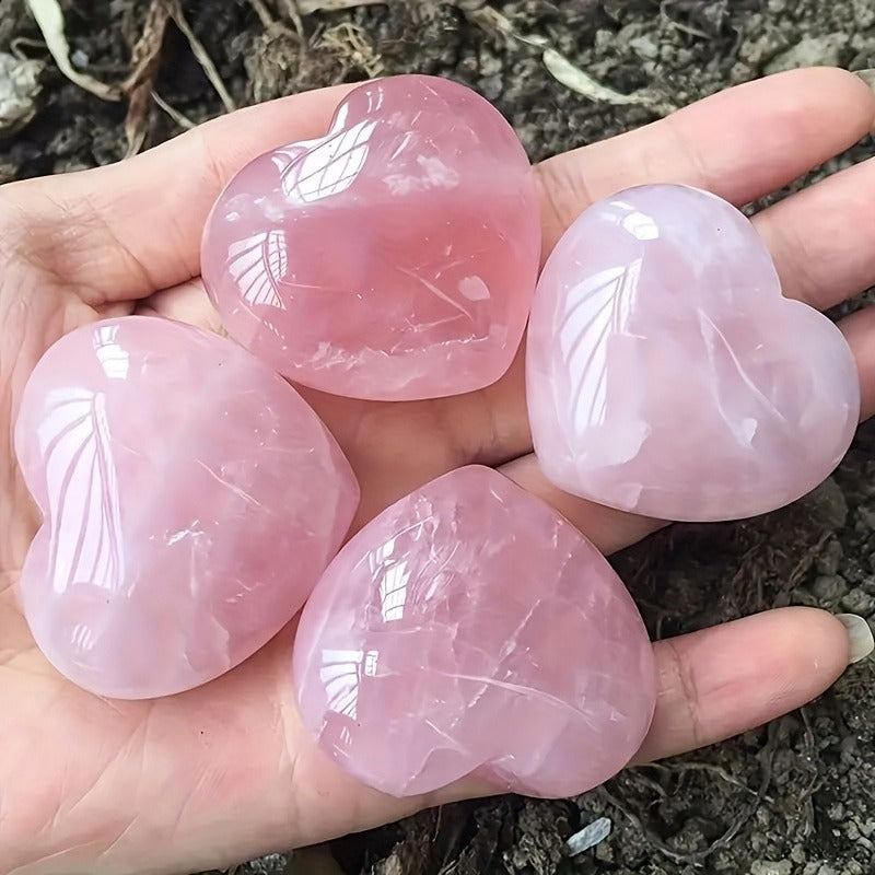 Rose Quartz Heart For Gifts