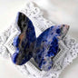 6.5cm 3D Muti-Material Butterfly Carving|CrystalHola