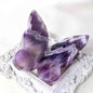 6.5cm 3D Muti-Material Butterfly Carving|CrystalHola