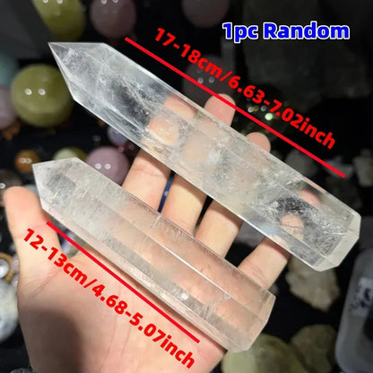 4-19cm Clear Quartz Tower|CrystalHola