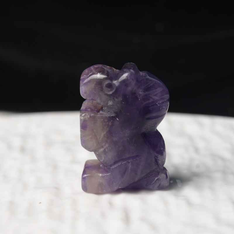 26mm Muti Material Crystal Horse Carving|CystalHola