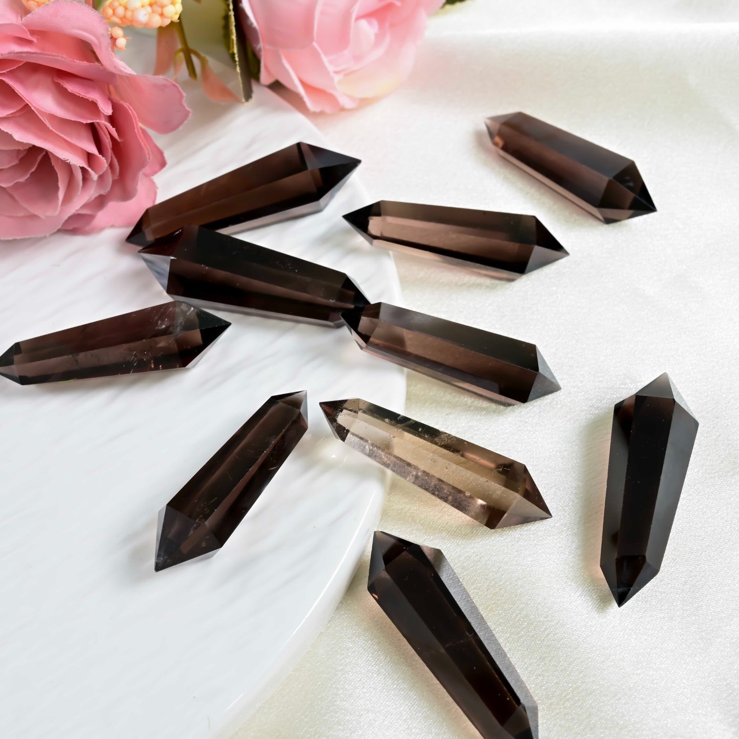 Smoky Quartz Double Point