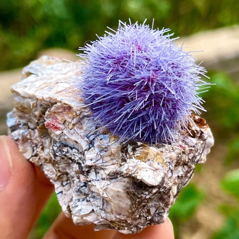 50-100g Rare Zeolite Purple Mineral Specimen | CrystalHola Wholesale