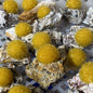 50-100g Rare Artificial  Zeolite Yellow Mineral Specimen | CrystalHola Wholesale