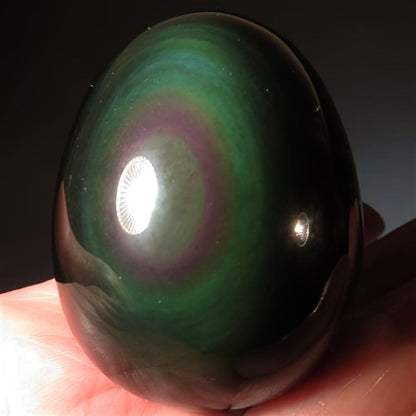 Œuf d'obsidienne arc-en-ciel de 50 à 200 g | CrystalHola