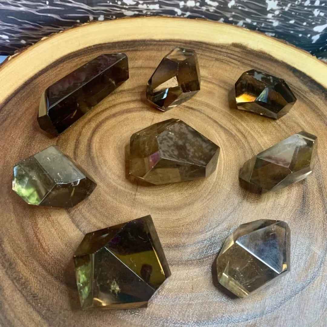 50-200g Rainbow Smoky Quartz FreeForm |CrystalHola Wholesale