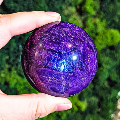 Added Purple Moonstone Sphere
