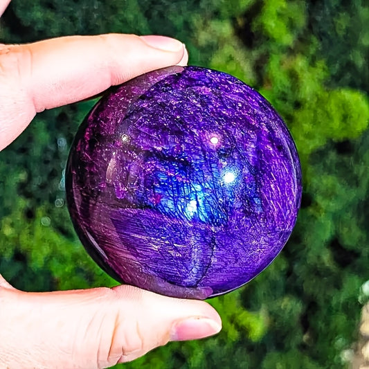 Added Purple Moonstone Sphere