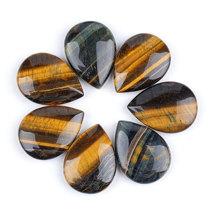 Tiger Eye Stone Water Drop for Jwelery