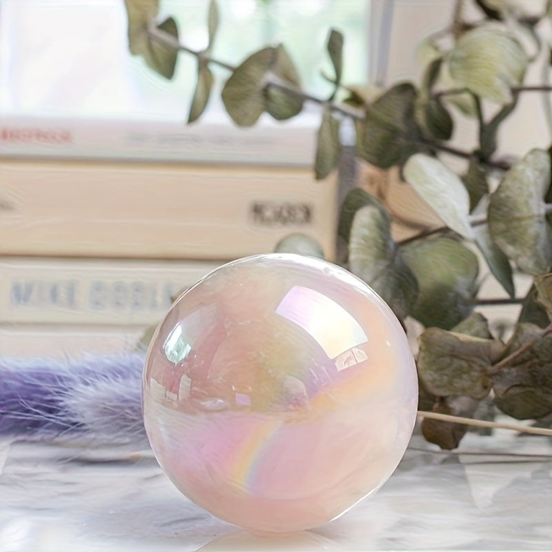 Aura Rose Quartz Sphere