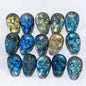 Mini Size Labradorite Skulls Carving