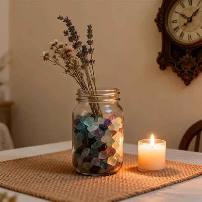 7-9mm Rainbow Fluorite Gravel|CrystalHola