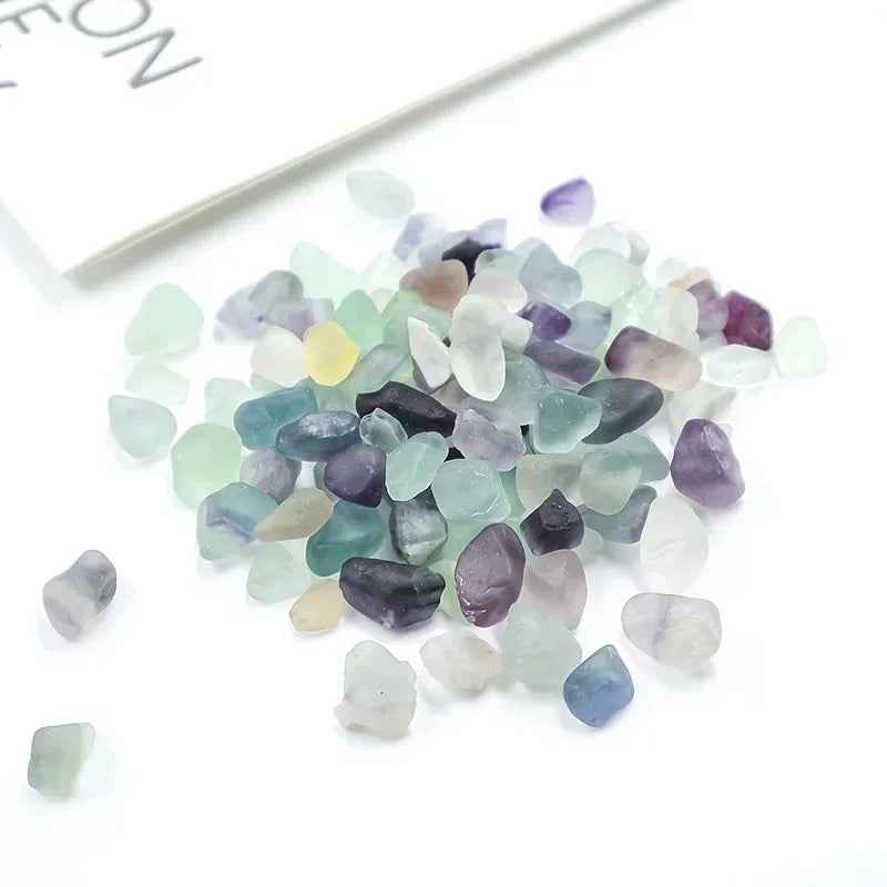 7-9mm Rainbow Fluorite Gravel|CrystalHola
