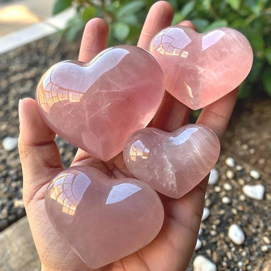Rose Quartz Heart For Gifts