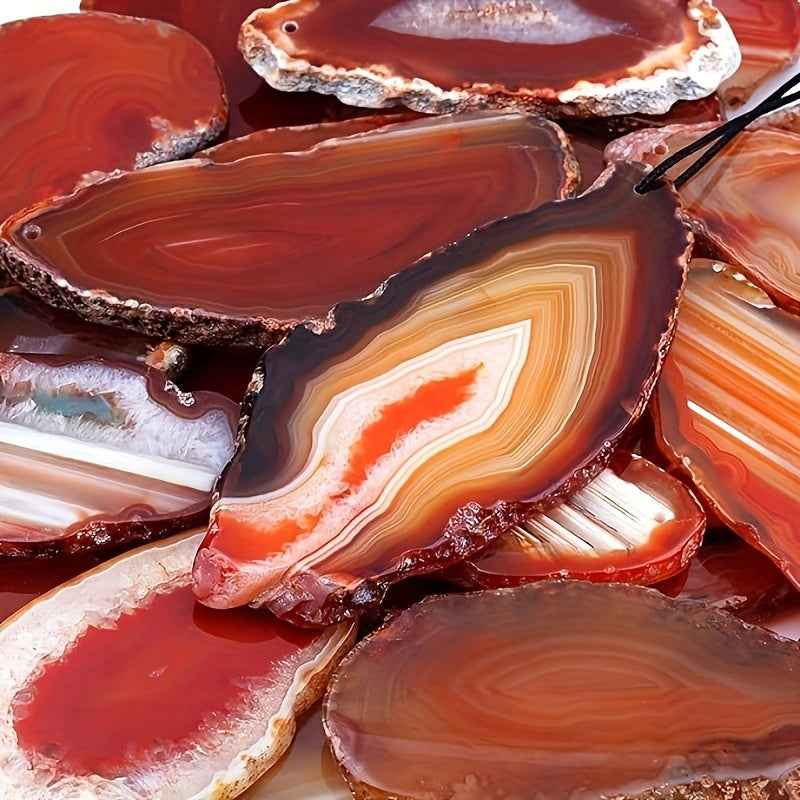 Wholesale Bulk Colored  Red Agate Slice|CrystalHola
