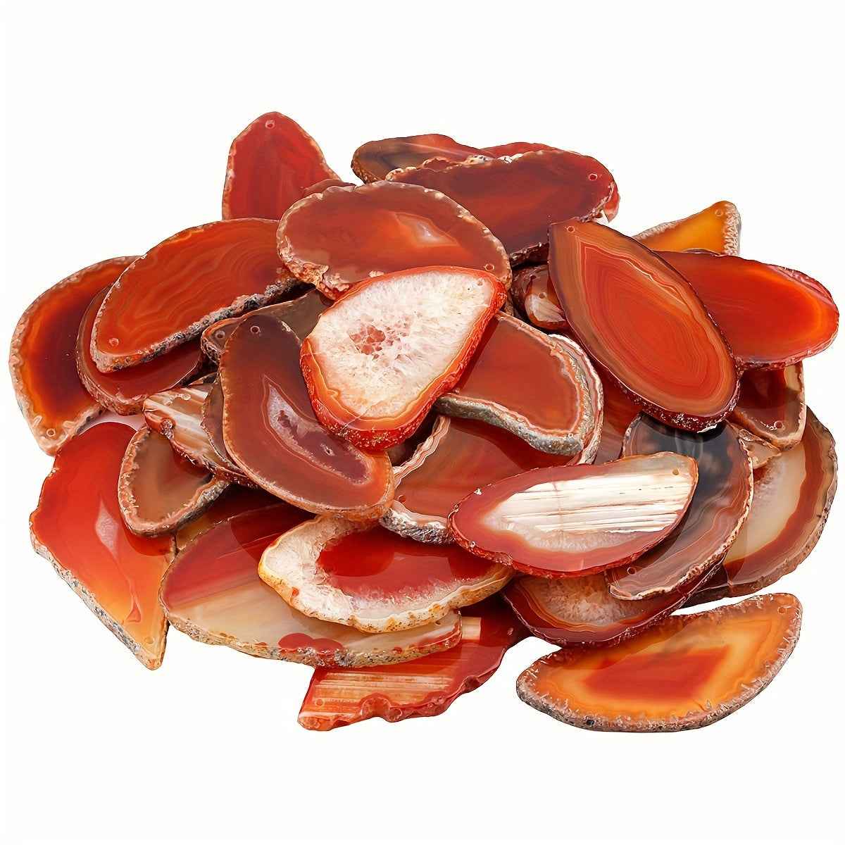 Wholesale Bulk Colored  Red Agate Slice|CrystalHola