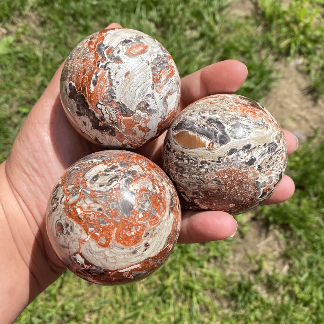 Money Agate Sphere for Decor