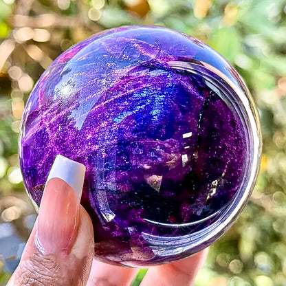 Added Purple Moonstone Sphere