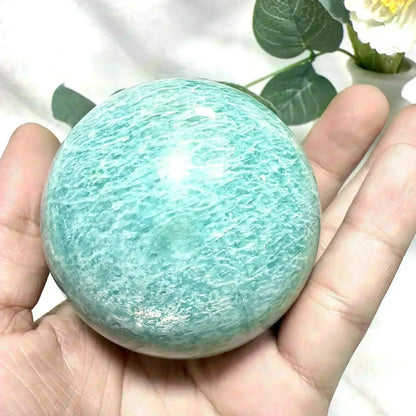 Amazonite Sphere - CrystalHola