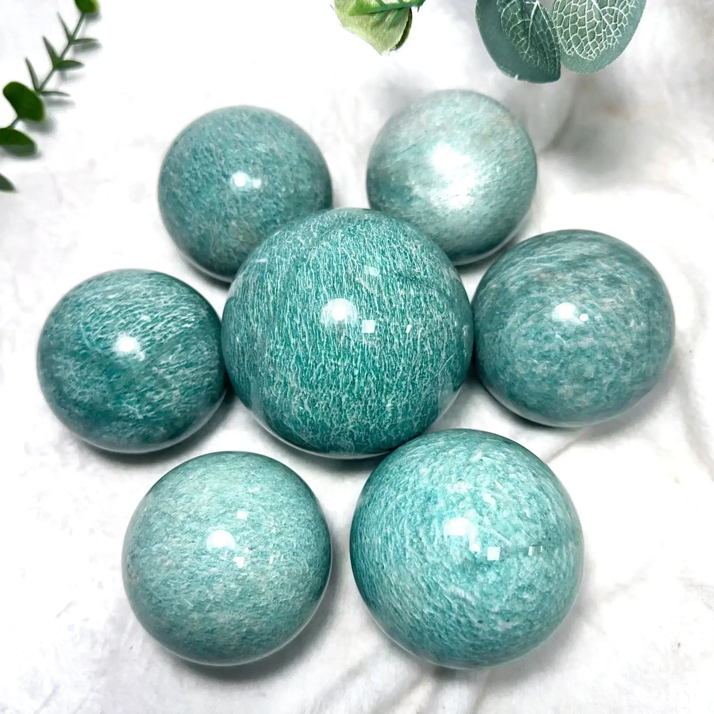 Amazonite Sphere - CrystalHola