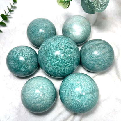 Amazonite Sphere - CrystalHola