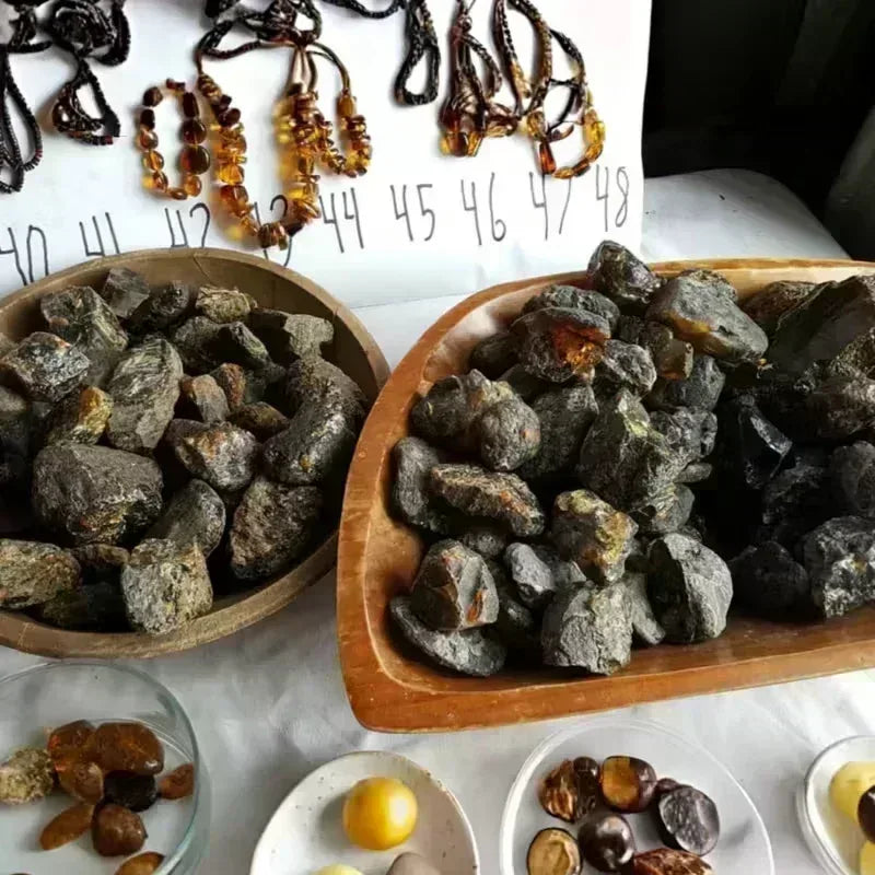 Amber Raw Stone - CrystalHola