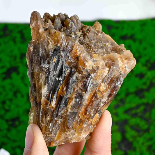 Amber Calcite Mineral - CrystalHola