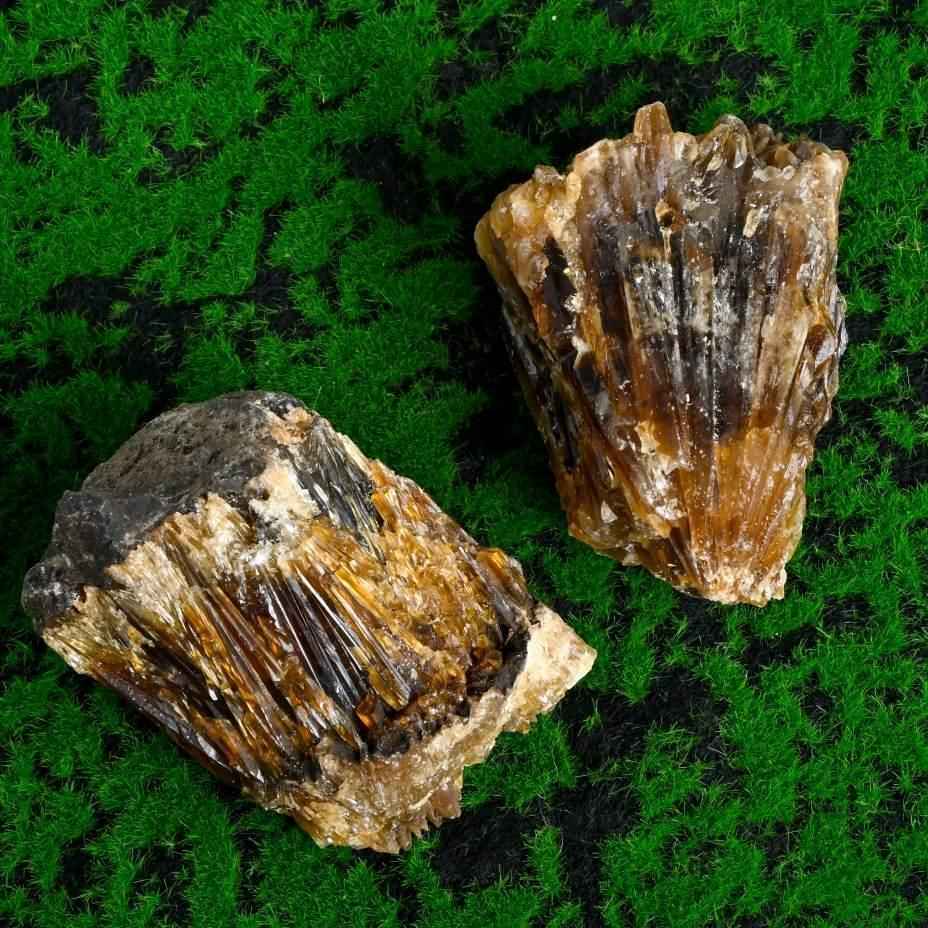 Amber Calcite Mineral|CrystalHola