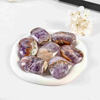 Amethyst Agate-Heart - CrystalHola