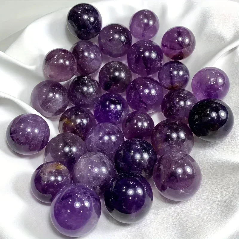 Mini Amethyst Sphere - CrystalHola