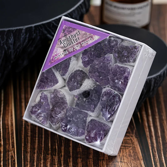 Amethyst Cluster Box - CrystalHola