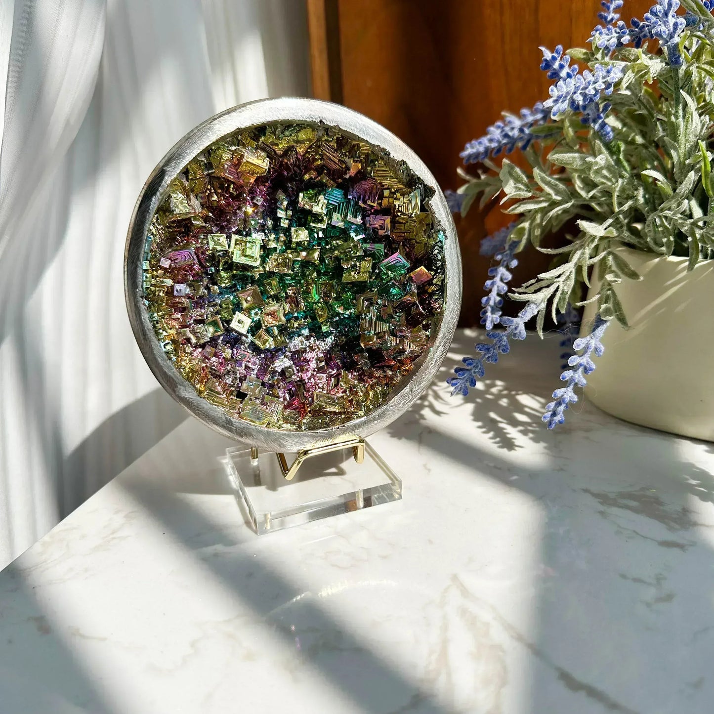 Bismuth Ore Bowl - CrystalHola