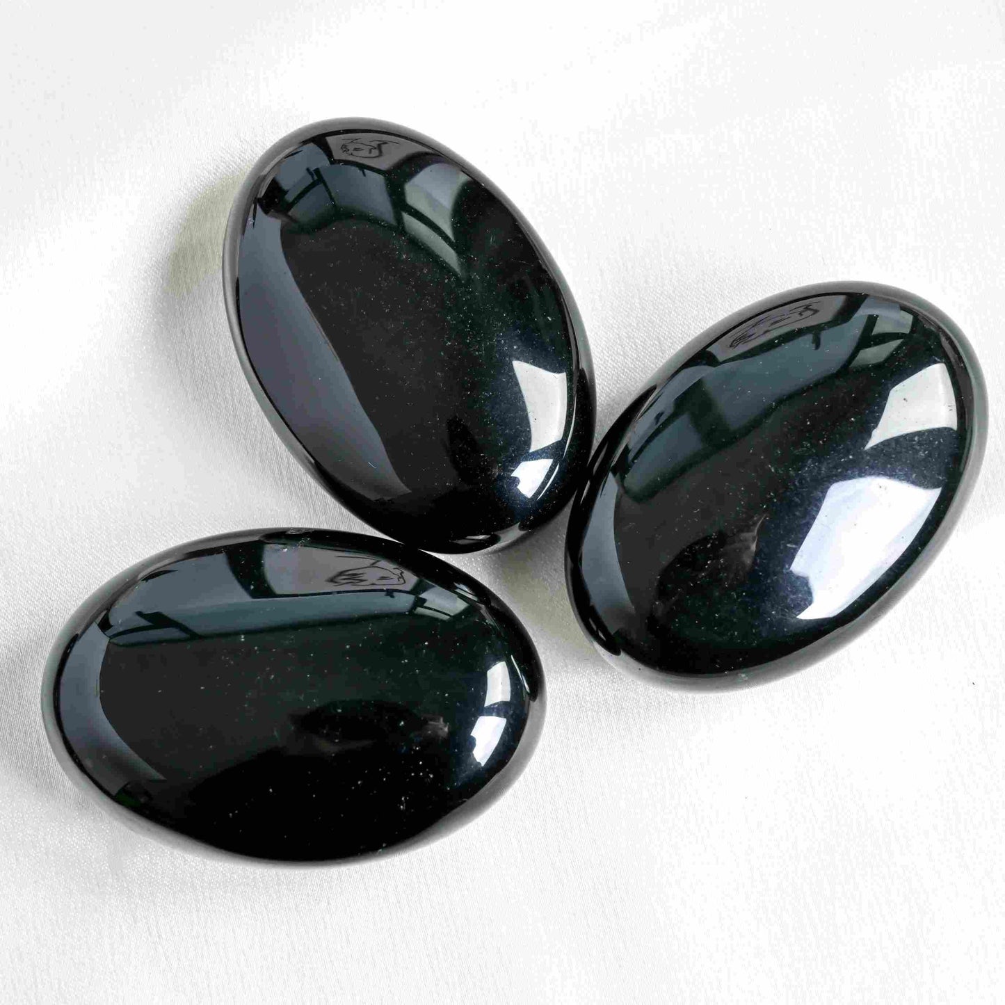 Black Obsidian Palm - CrystalHola