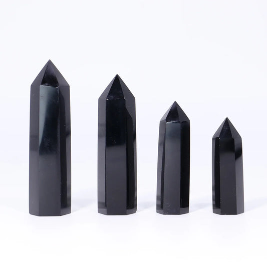 Black Obsidian Tower - CrystalHola