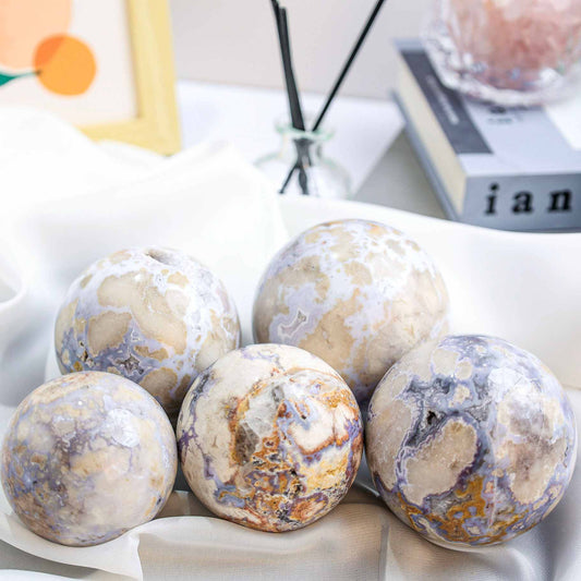 Blue Lace Agate Sphere