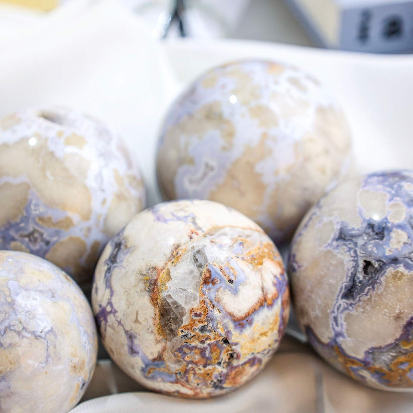 Blue Lace Agate Sphere