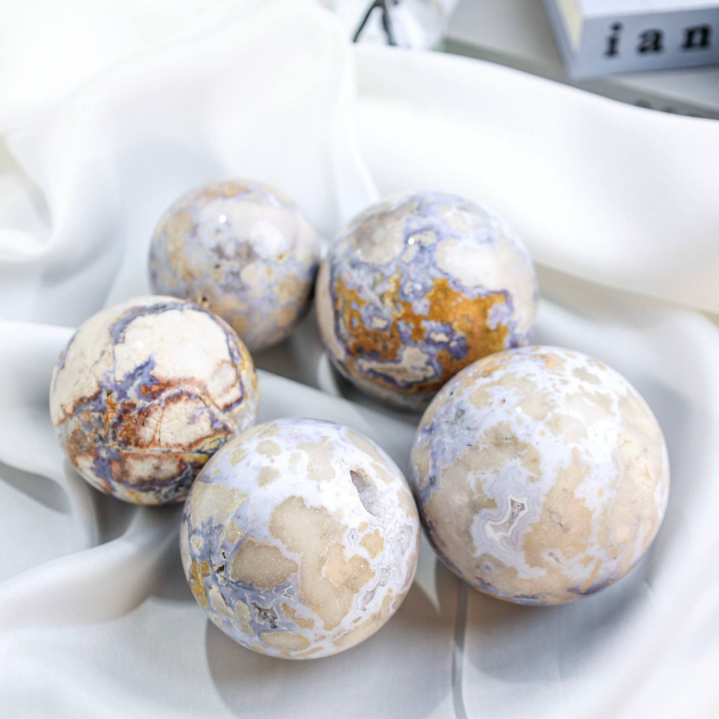 Blue Lace Agate Sphere