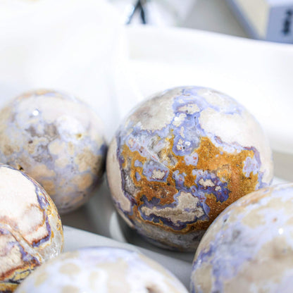 Blue Lace Agate Sphere
