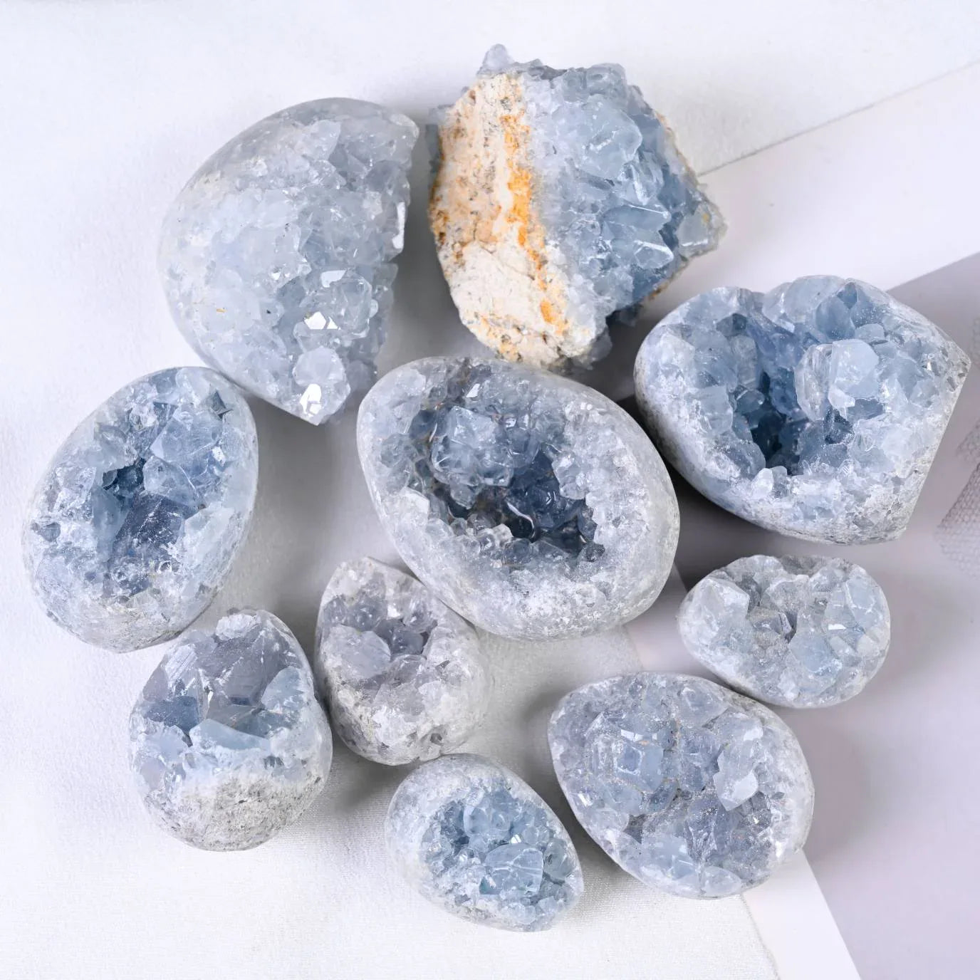 Celestite Cluster - CrystalHola