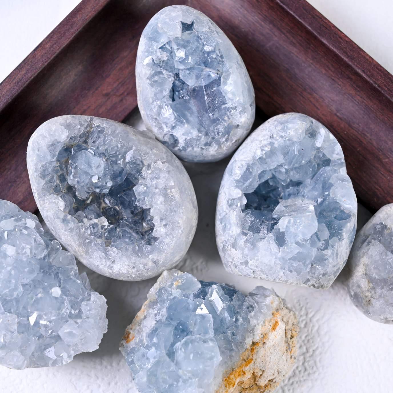 Celestite Cluster - CrystalHola