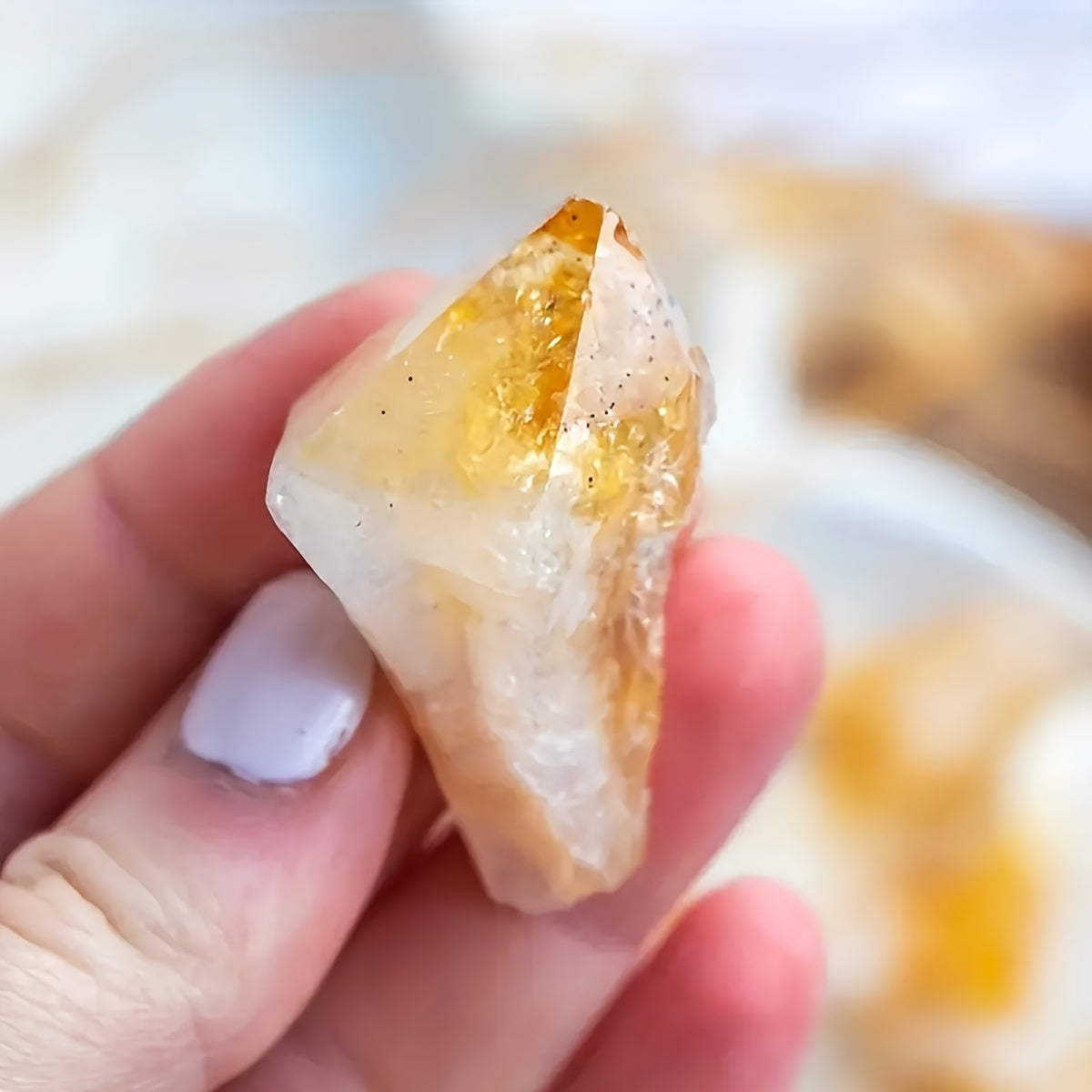 Citrine Cluster Flower