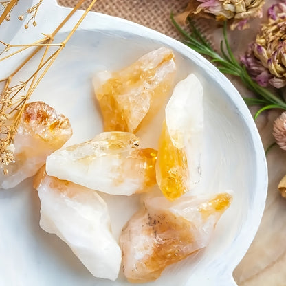 Citrine Cluster Flower