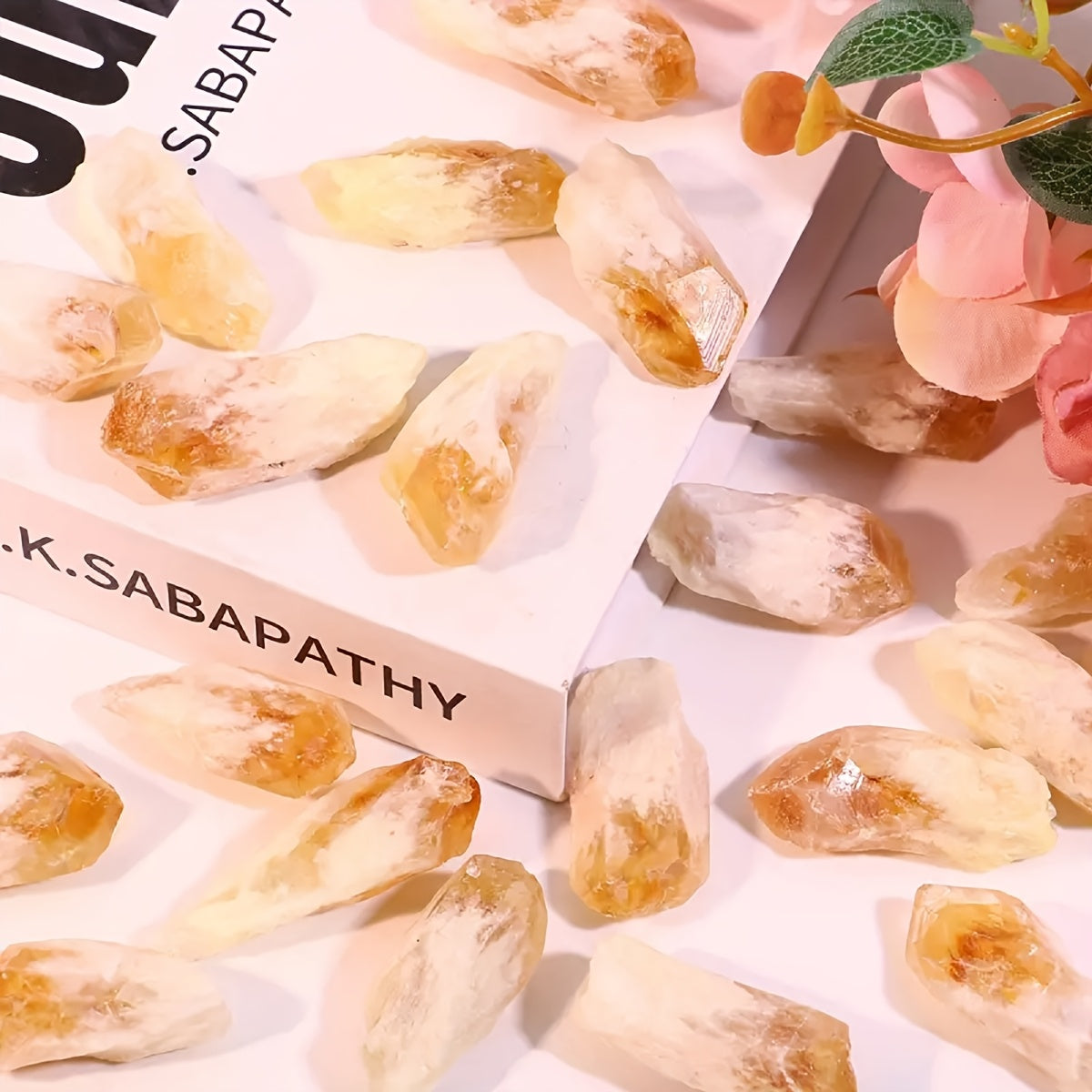 Citrine Cluster Flower