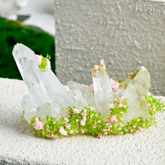 Clear Quartz  Cluster