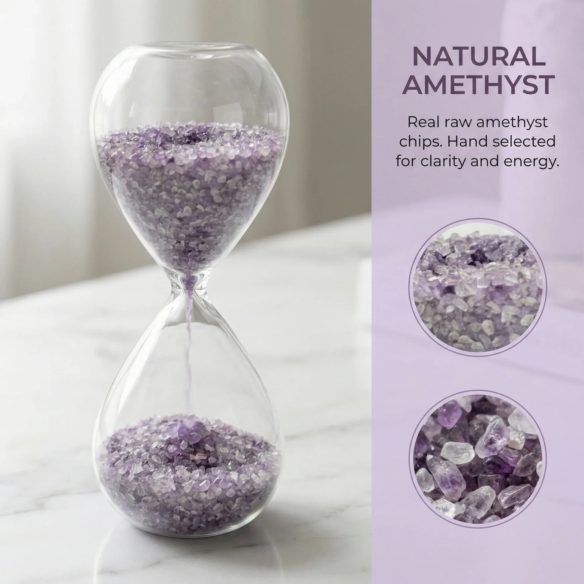 Crystal hourglass - CrystalHola