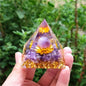 Crystal Pyramid Zodiac Orgonite