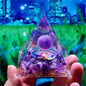 Crystal Pyramid Zodiac Orgonite